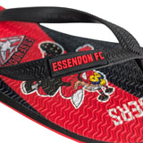 AFL - Essendon Bombers KIDS Thongs + Additional Straps