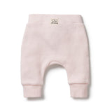 Pink Organic Quilted Pant AW24