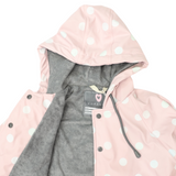 Colour Change Polkadot Raincoat Pink AW25