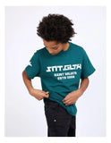 All Rounded Tee Green SS25