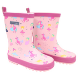 Dancing Unicorn Gumboot Pink AW25