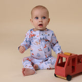 To The Rescue Organic Snugglesuit Convertible Romper AW26