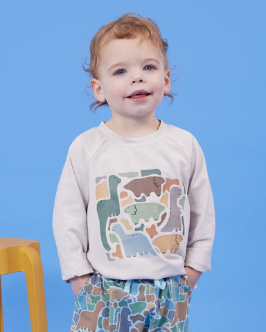 Dino-saw LS T-shirt AW25