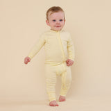 Lemon Sorbet Organic Snugglesuit Convertible Romper AW26