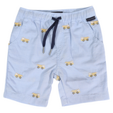 Embroidered Truck Chambray Short Light SS25