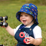 Boys Toddler Bucket Sun Hat- Monster Truck SS25