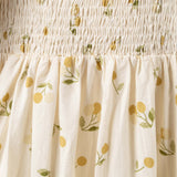 Golden Cherry Tiered Dress AW26