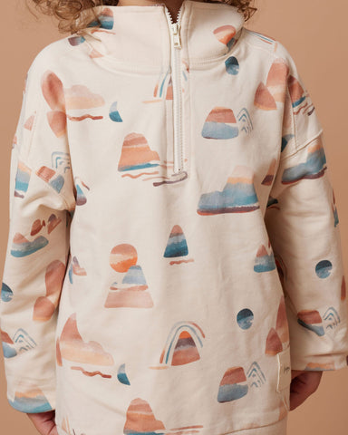Mountain Top Half Zip Sweater AW24