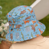 Boys Classic Bucket Sun Hat- Safari SS25