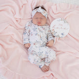 Sweet Swallows Organic Snugglesuit Convertible Romper with Frill AW26
