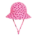 Girls Ponytail Bucket Sun Hat- Ladybug SS25