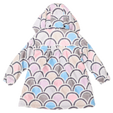 Arch Print Lined Raincoat Blue AW25