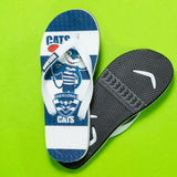 AFL - Geelong Cats KIDS Thongs + Additional Straps