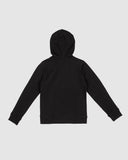 Stack Youth Fleece Zip Hoodie- Black AW25
