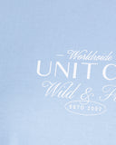 Majestic Ladies Tees- Light Blue SS25