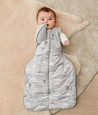 Swaddle Up Stage 2 Transition Bag Extra Warm 3.5Tog South Pole Grey