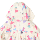Dancing Unicorn Raincoat Cream AW25