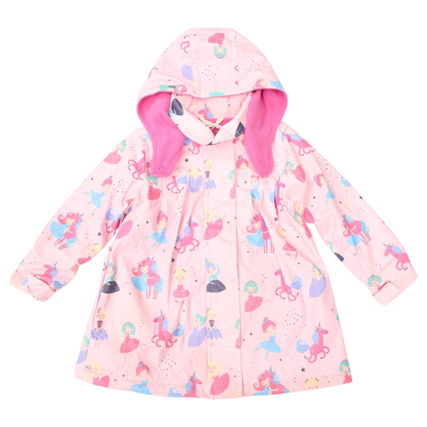 Dancing Unicorn Raincoat Pink AW25