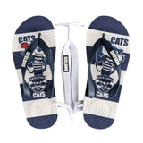 AFL - Geelong Cats KIDS Thongs + Additional Straps
