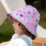 Girls Toddler Bucket Sun Hat- Kitty SS25