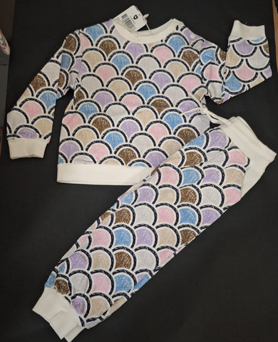 Arch Print Pyjamas Blue AW25
