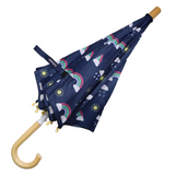 Sunshine & Rainbows Umbrella Peacoat AW24