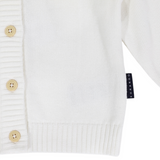 Cardigan White SS25