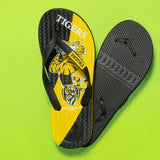 AFL - Richmond Tigers KIDS Thongs + Additional Straps