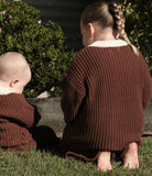 Chunky Knit Jumper Choc AW26