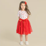 Alyssa Floral S/S Tutu Dress SS25
