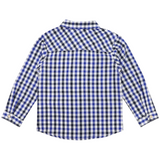 Check Shirt- Navy AW25