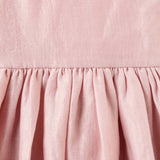 Noa Puff Sleeve Bow Back Dress - Blush SS25