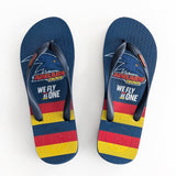 AFL - Adelaide Crows Regular Thongs + Additional Straps