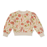 Veggie Crew Yardage Puff Sweater AW25