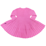 Swing Knit Dress Hot Pink AW25