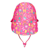 Girls Swim Legionnaire Flap Beach Hat- Summertime SS25