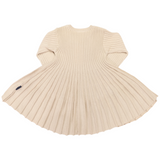 Swing knit Dress Beige AW25