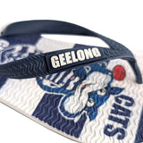 AFL - Geelong Cats KIDS Thongs + Additional Straps