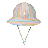Girls Ponytail Swim Bucket Hat- Rainbow SS25