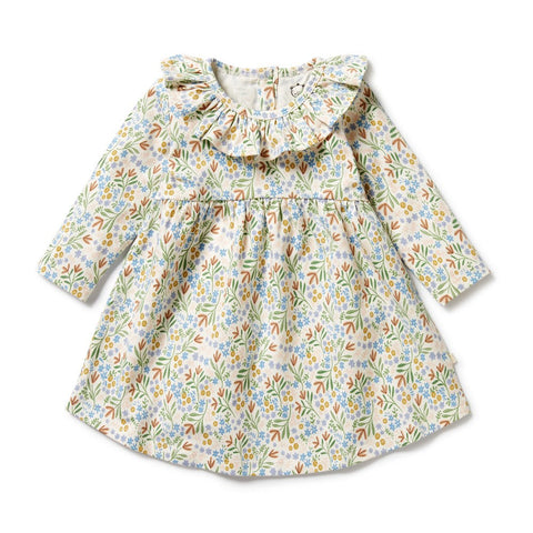 Tinker Floral Organic Ruffle Dress AW24