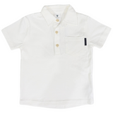 Cotton Stretch Polo White SS25