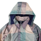 Sherpa Lined Check Raincoat Green AW25