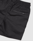 Core Youth Shorts Washed Black SS25