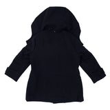 Ruffle Overcoat Navy AW25