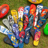 AFL - Brisbane Lions KIDS Thongs + Additional Straps