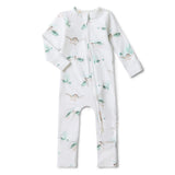 Turtle Organic Snugglesuit Convertible Romper AW26