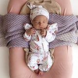 Mermaid Organic Snugglesuit Convertible Romper with Frill AW26