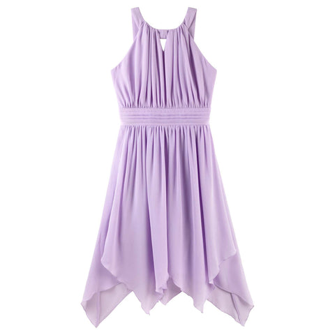 Angelene Panelled Dress - Lilac SS25
