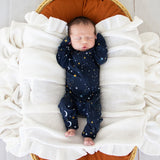 Starry Night Organic Snugglesuit Convertible Romper