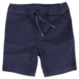Navy Stretch Twill Short SS25